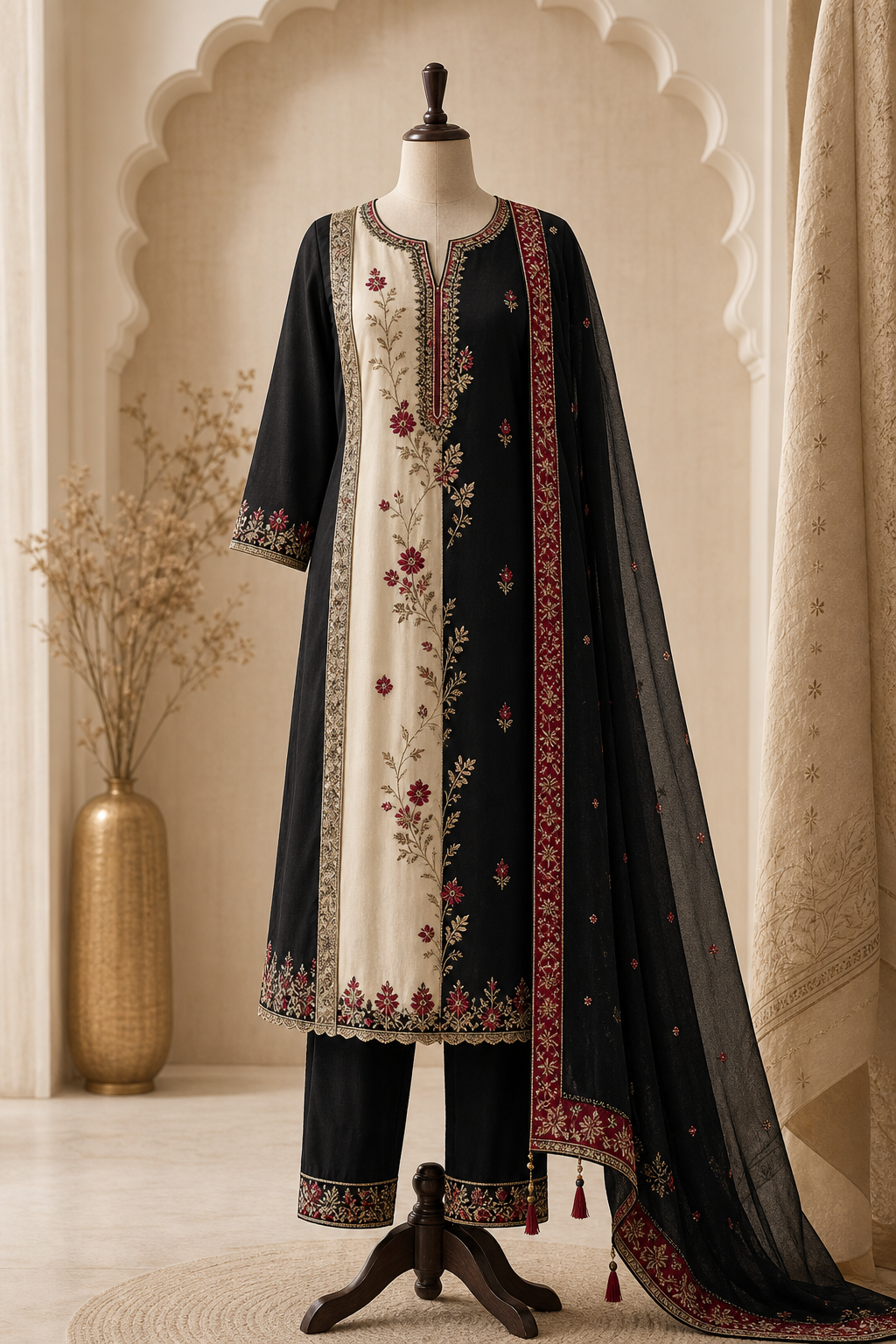 Premium ethnic kurti set with handcrafted detailing